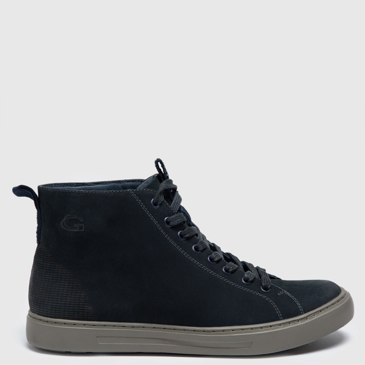 GUANTE - Botín Hombre Cuero Azul Guante