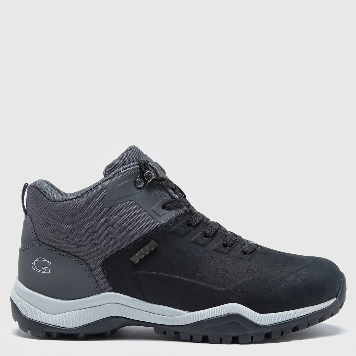 GUANTE - Botín Hombre Cuero Negro Guante