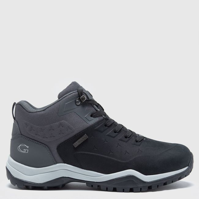 GUANTE - Botín Hombre Cuero Negro Guante