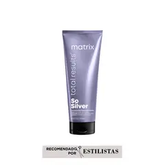 MATRIX - Máscara Matizadora Violeta Cabello Rubio y Gris con Color So Silver 200ml