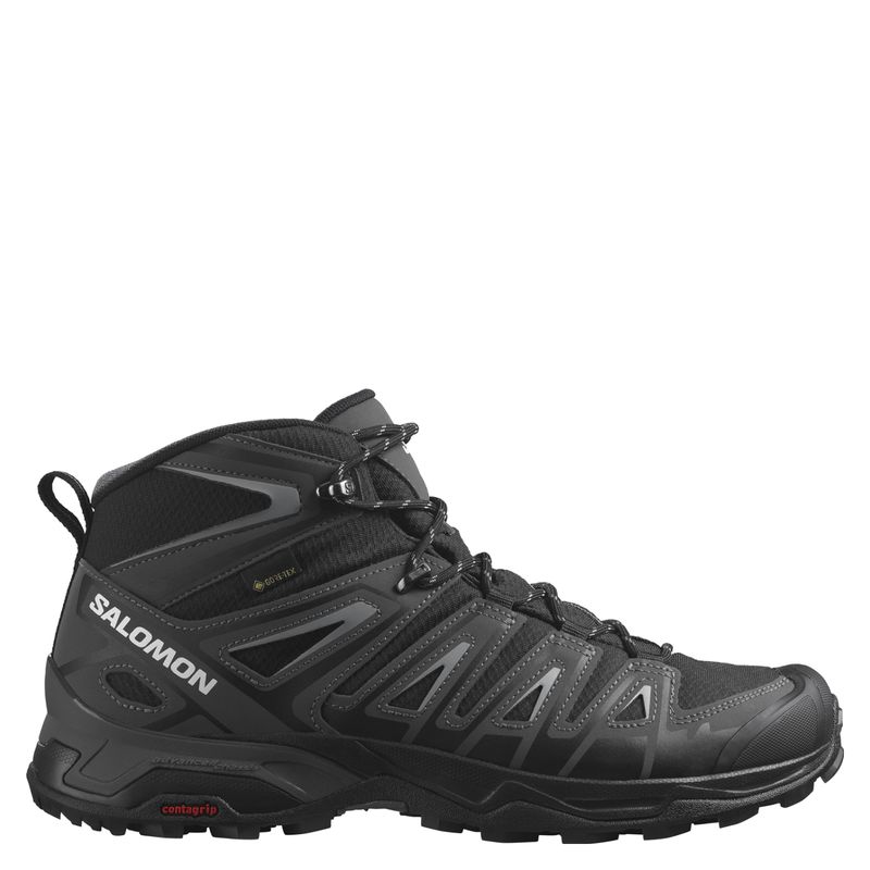 SALOMON - Zapatilla Outdoor Hombre Impermeable Negro Salomon