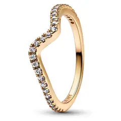 PANDORA - Anillo Ola Brillante Mujer