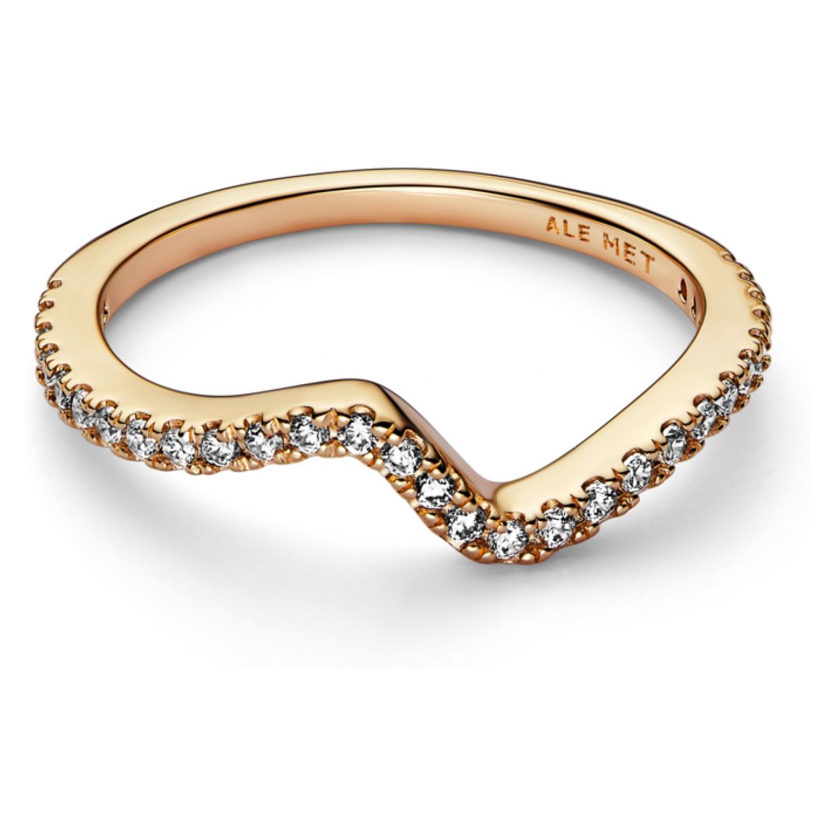 PANDORA - Anillo Ola Brillante Mujer Pandora