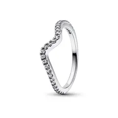 PANDORA - Anillo Ola Brillante Mujer