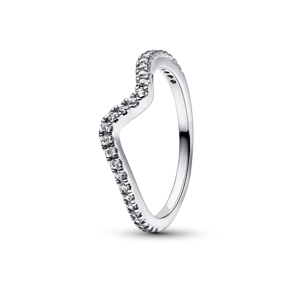PANDORA - Anillo Ola Brillante Mujer Pandora