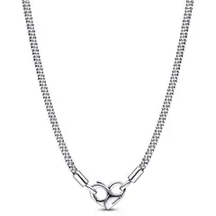 PANDORA - Collar Tachuelas Plata 925 Mujer