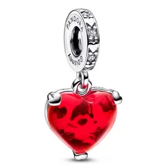 PANDORA - Colgante Disney Mickey y Minnie Beso Mujer