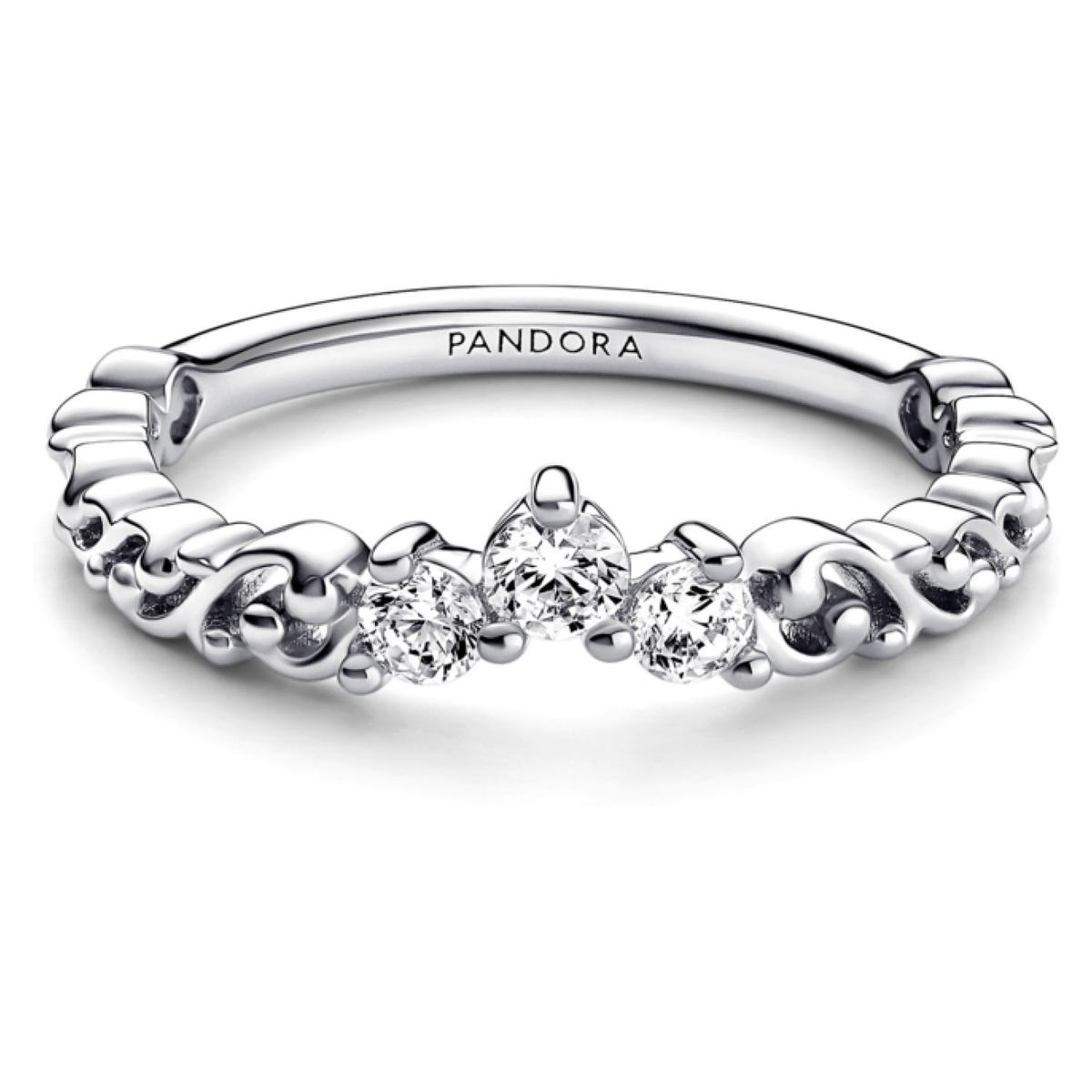 PANDORA - Anillo Tiara Real con Remolino Mujer Pandora