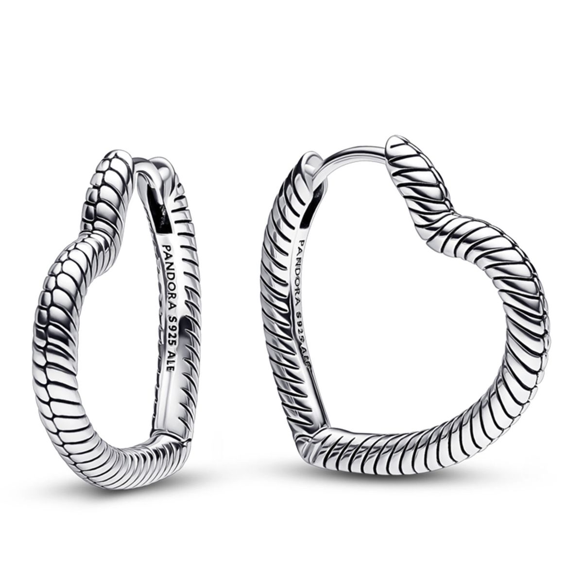 PANDORA - Aretes De Aro Pandora Moments Corazón Para Charm Mujer Pandora