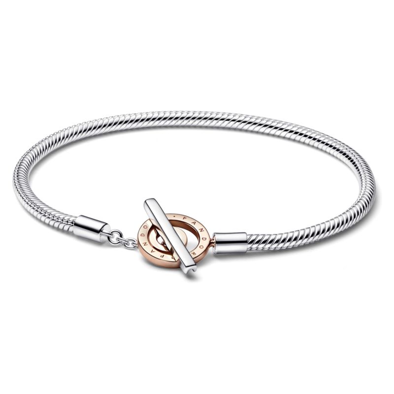 PANDORA - Brazalete Insignia Con Cierre En T Mujer Pandora