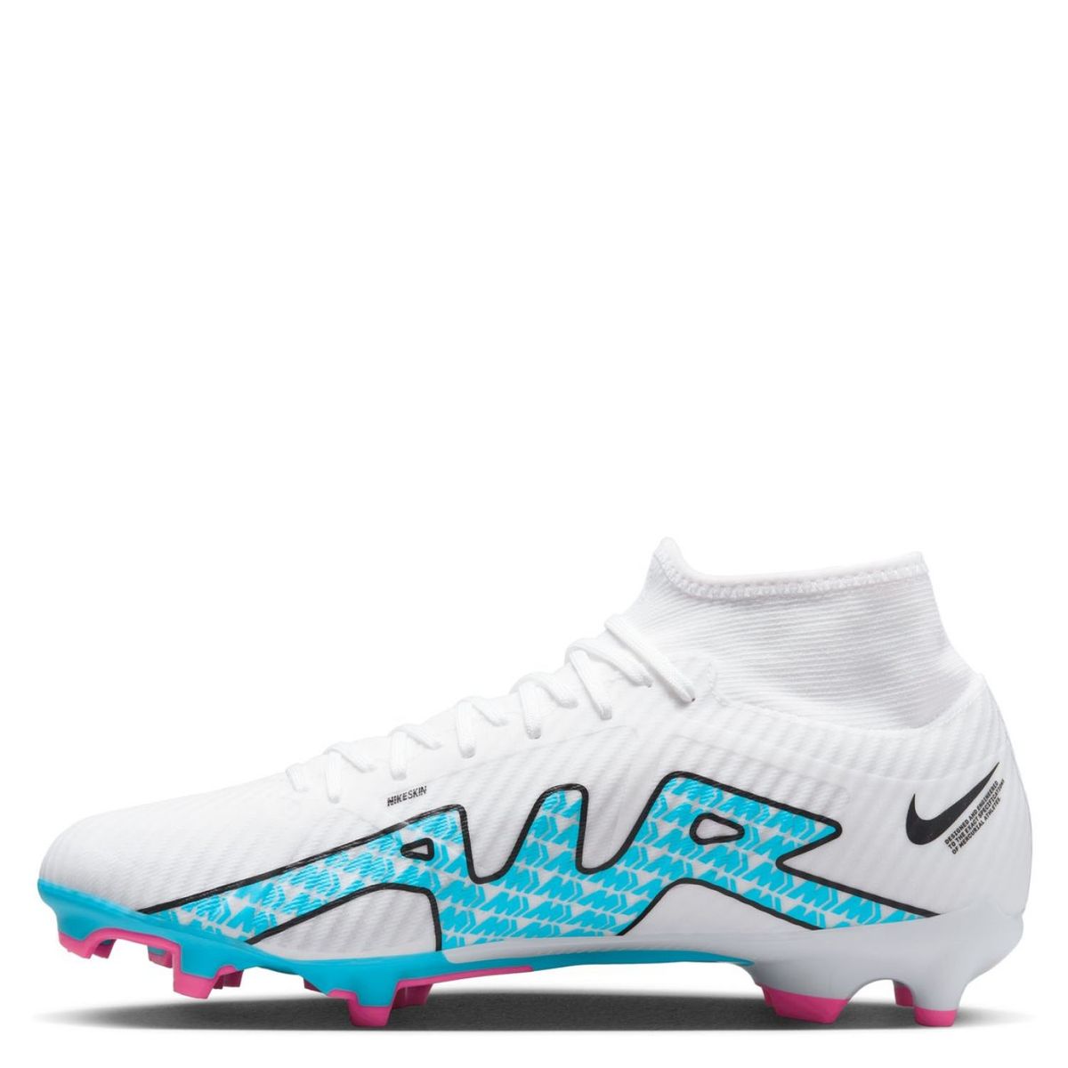 NIKE - Zoom Superfly 9 Academy Fg/Mg Zapatilla Fútbol Hombre Blanco Nike