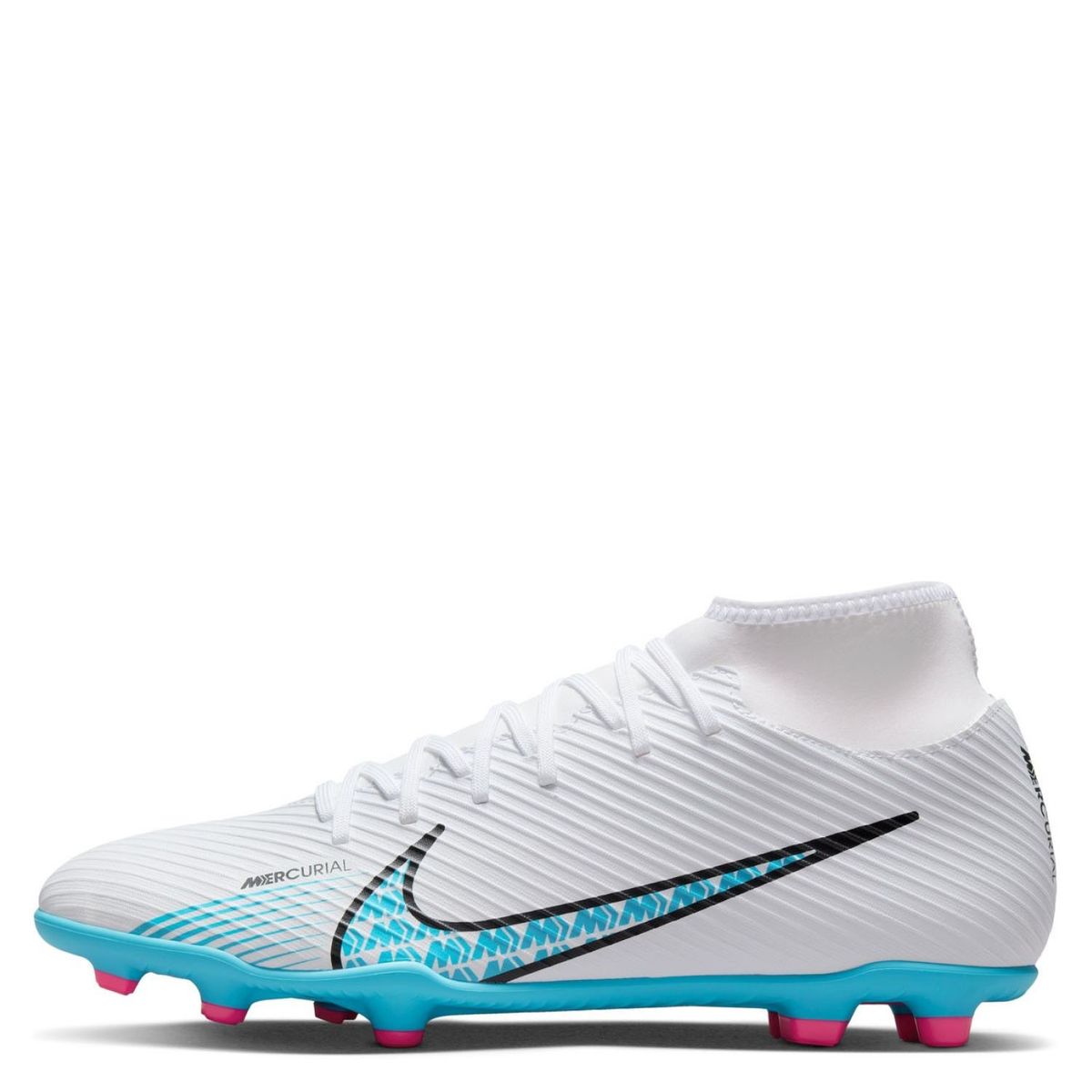 NIKE - Superfly 9 Club Fg/Mg Zapatilla Fútbol Hombre Blanco Nike