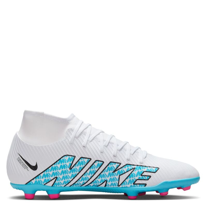 NIKE - Superfly 9 Club Fg/Mg Zapatilla Fútbol Hombre Blanco Nike