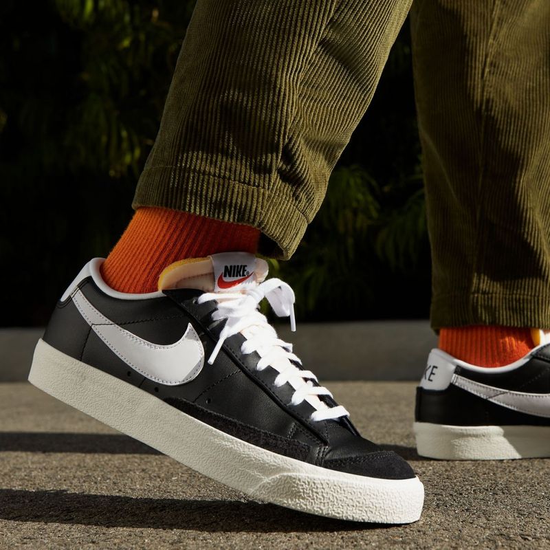 NIKE - Blazer Low 77 Vintage Zapatilla Urbana Hombre Negro Nike