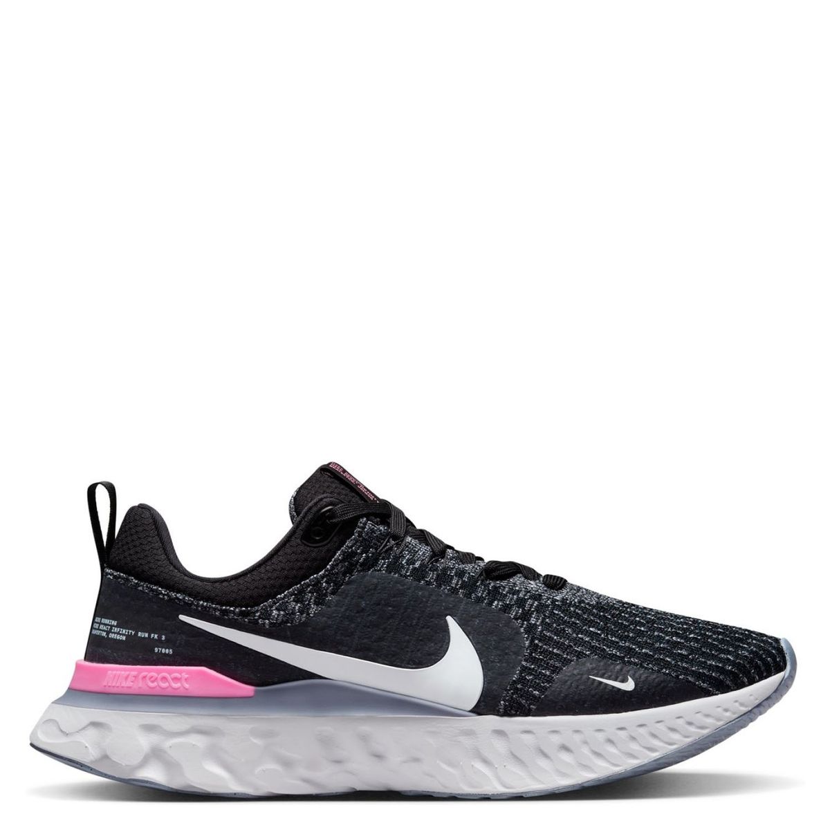 NIKE - React Infinity Run Fk Zapatilla Running Hombre Negro Nike