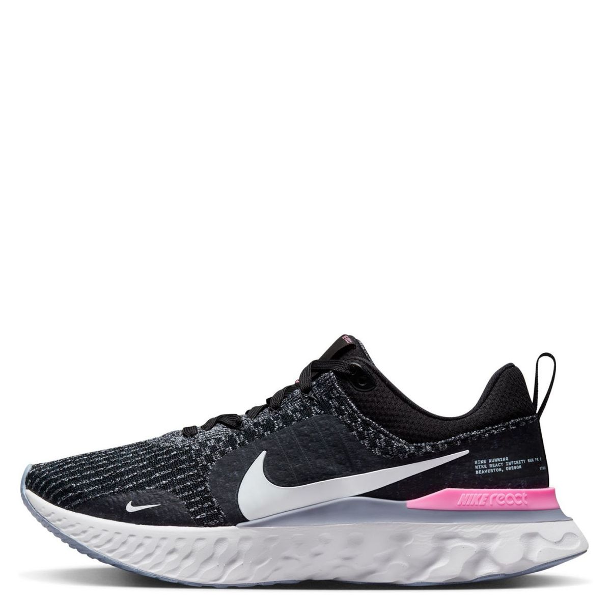 NIKE - React Infinity Run Fk Zapatilla Running Hombre Negro Nike