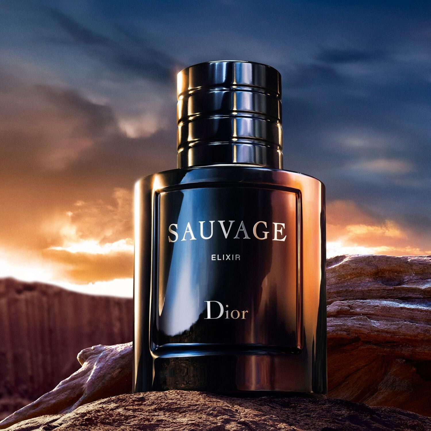 DIOR Perfume Hombre Sauvage Elixir - Notas cítricas, especiadas y