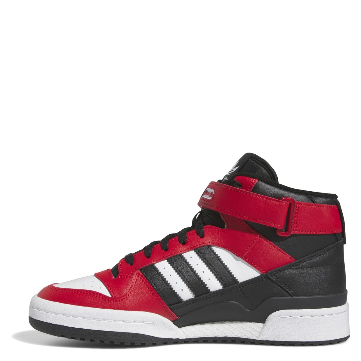 ADIDAS ORIGINALS - Forum Mid Zapatilla Urbana Hombre Cuero Rojo Adidas Originals