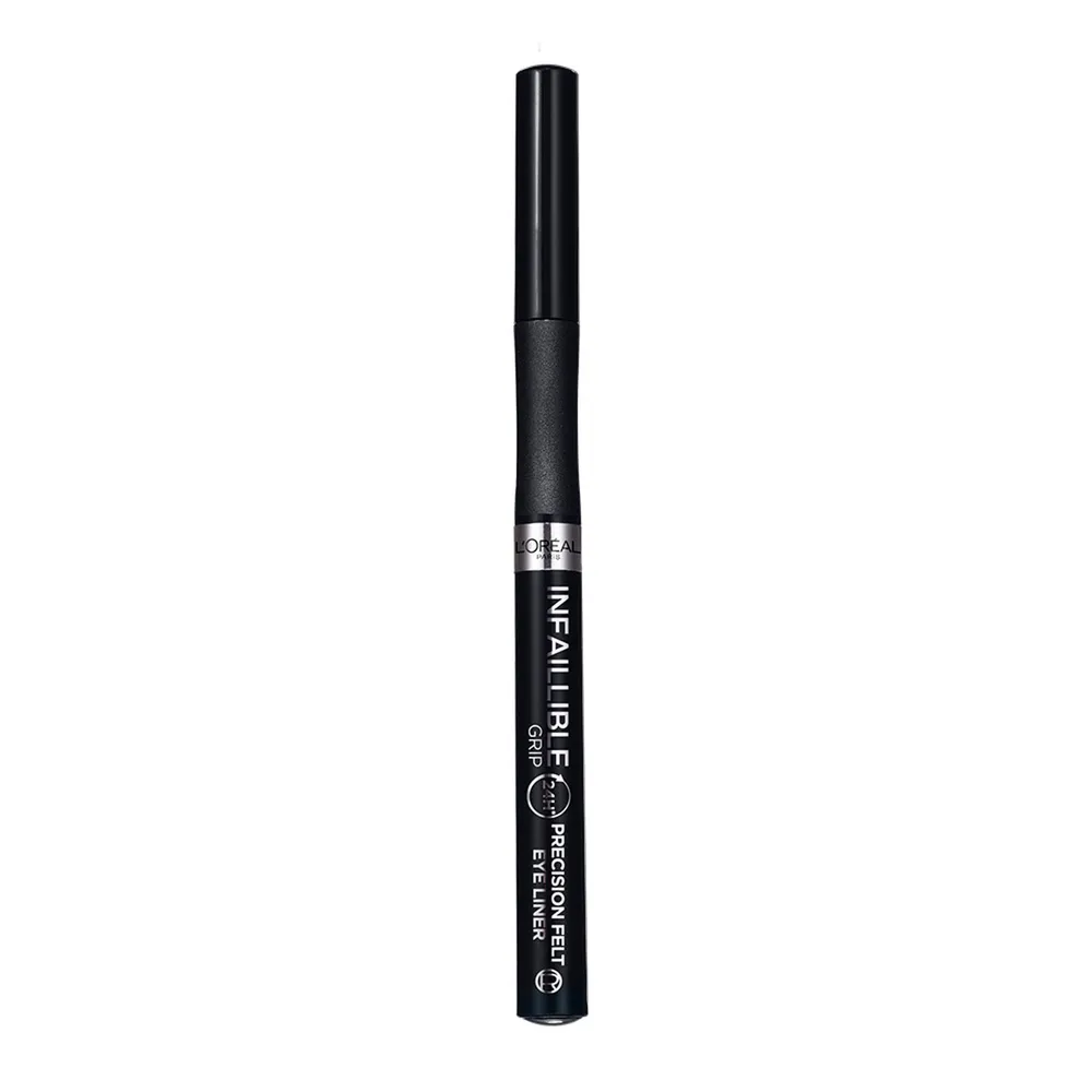 L'Oreal Paris Infaillible Precision Felt Eyeliner 01 Black Waterproof, foto 3