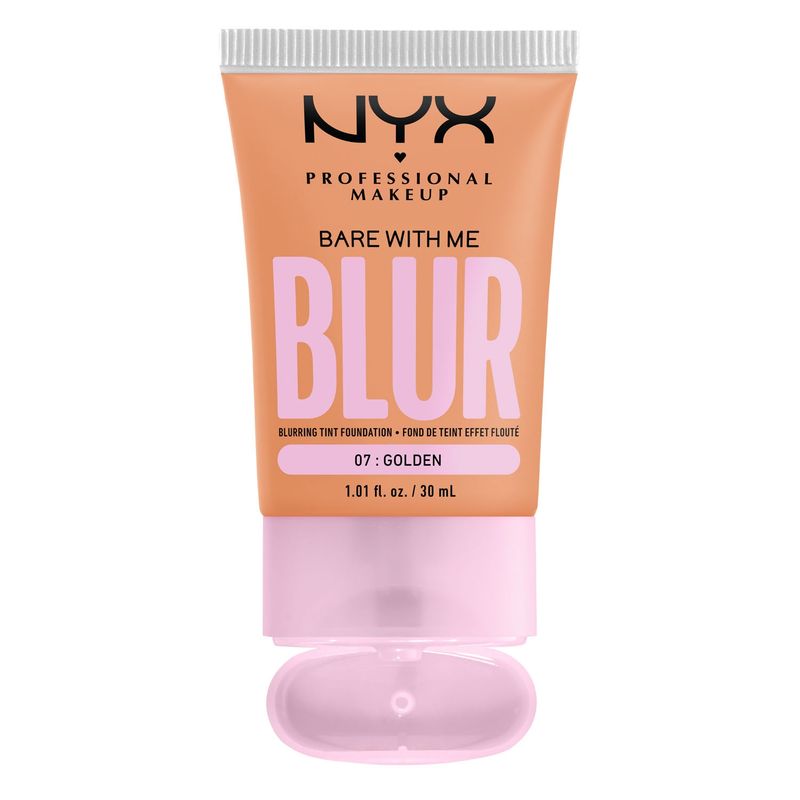 NYX PROFESSIONAL MAKEUP - Base de Maquillaje Bare With Me Blur Tint  Golden Nyx Professional Makeup