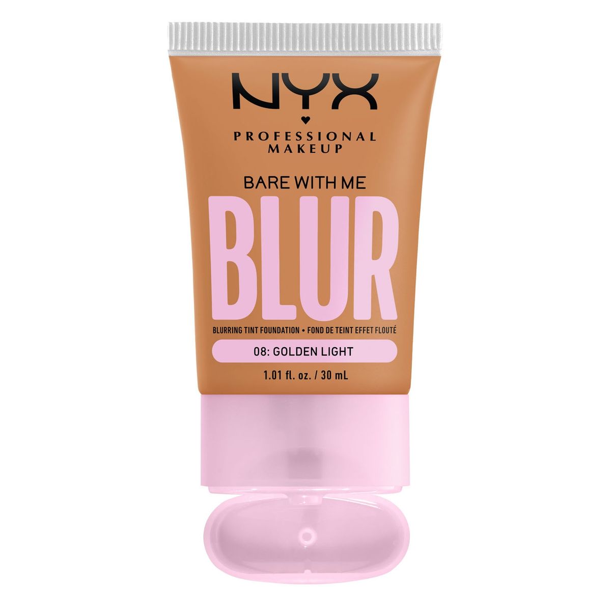 NYX PROFESSIONAL MAKEUP - Base de Maquillaje Bare With Me Blur Tint  Golden Light Nyx Professional Makeup