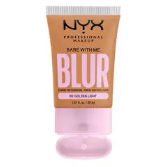 NYX PROFESSIONAL MAKEUP - Base de Maquillaje Bare With Me Blur Tint Golden Light