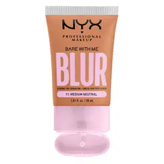 NYX PROFESSIONAL MAKEUP - Base de Maquillaje Bare With Me Blur Tint Medium Neutral