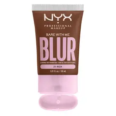 NYX PROFESSIONAL MAKEUP - Base de Maquillaje Bare With Me Blur Tint Rich