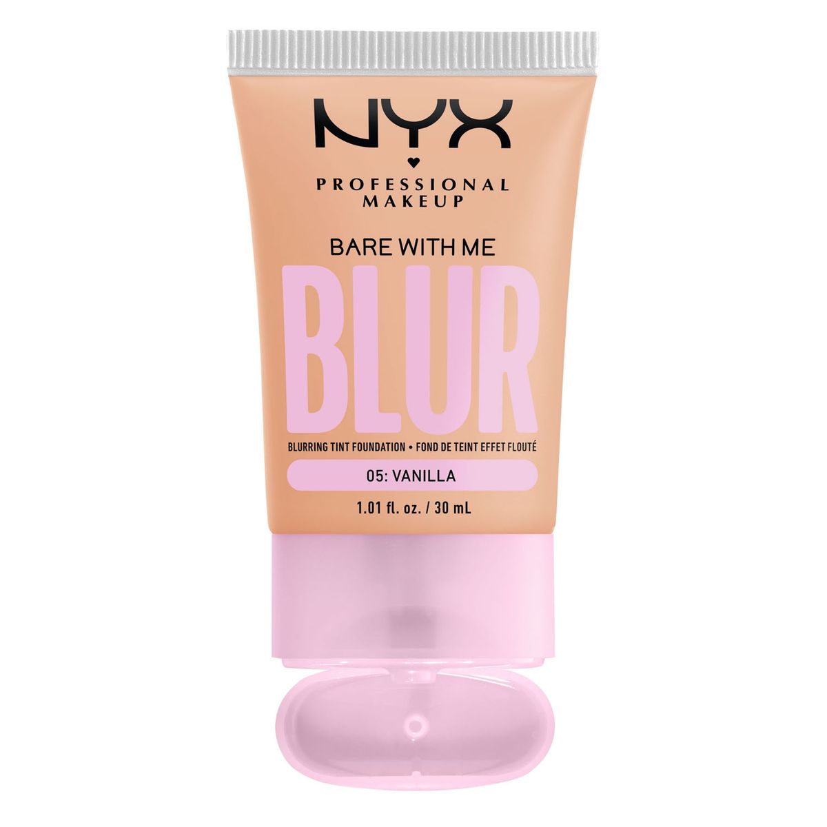NYX PROFESSIONAL MAKEUP - Base de Maquillaje Bare With Me Blur Tint  Vanilla Nyx Professional Makeup