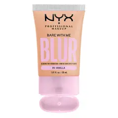 NYX PROFESSIONAL MAKEUP - Base de Maquillaje Bare With Me Blur Tint Vanilla