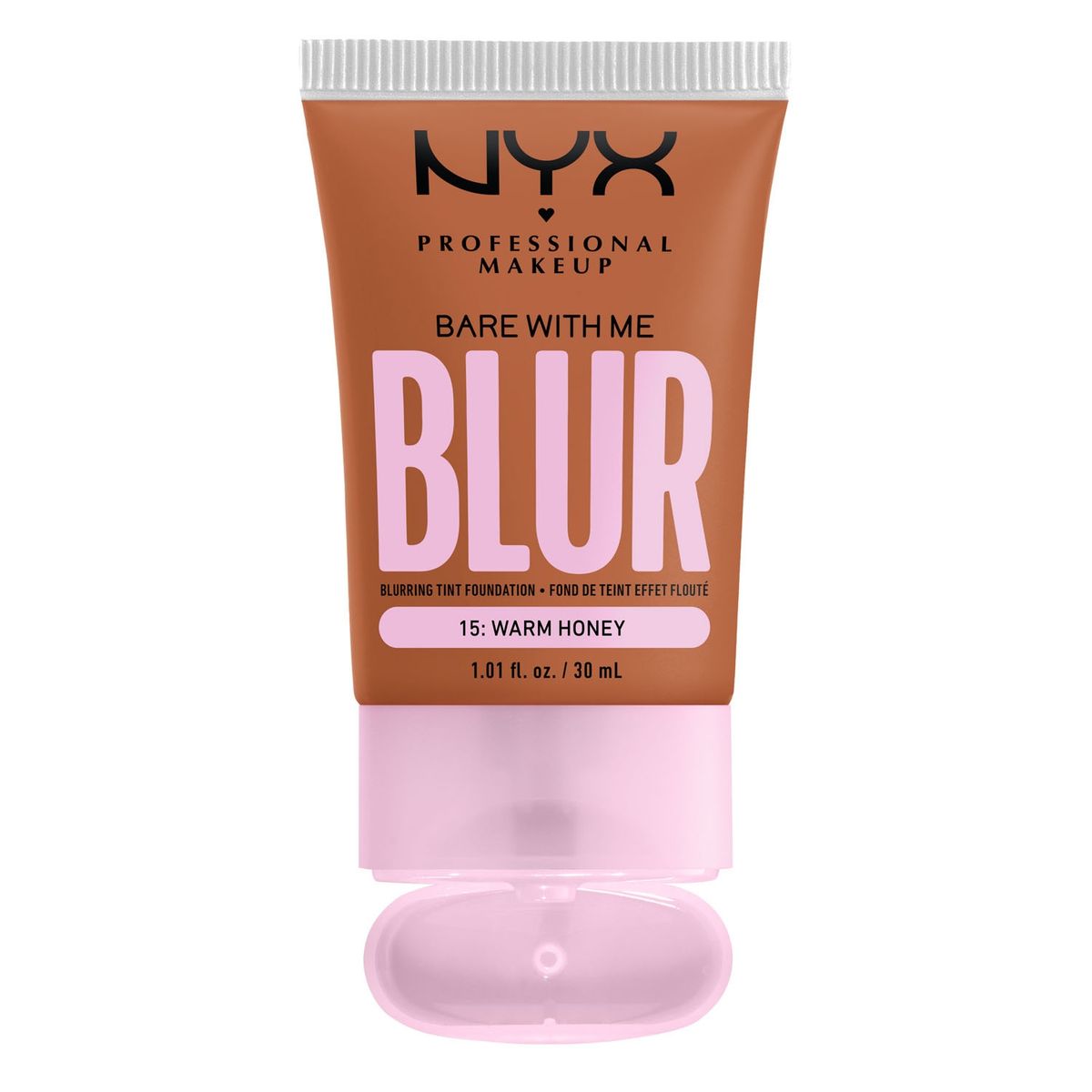 NYX PROFESSIONAL MAKEUP - Base de Maquillaje Bare With Me Blur Tint  Warm Honey Nyx Professional Makeup