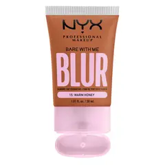 NYX PROFESSIONAL MAKEUP - Base de Maquillaje Bare With Me Blur Tint Warm Honey