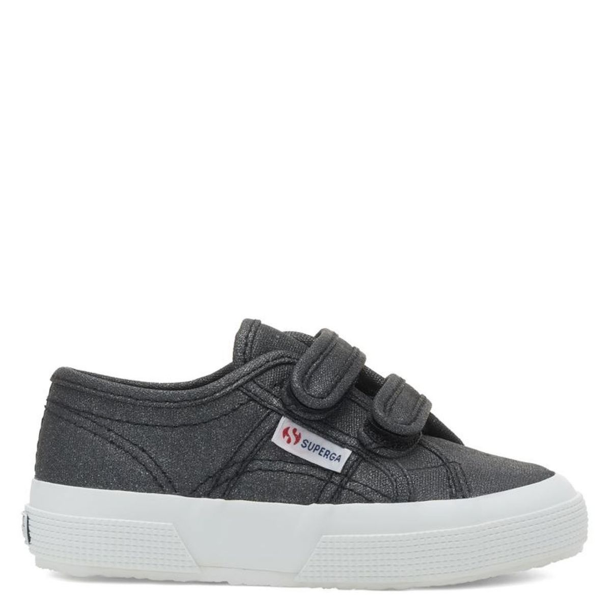 SUPERGA - Glitter Zapatilla Urbana Niña Negro (22 a 34) Superga