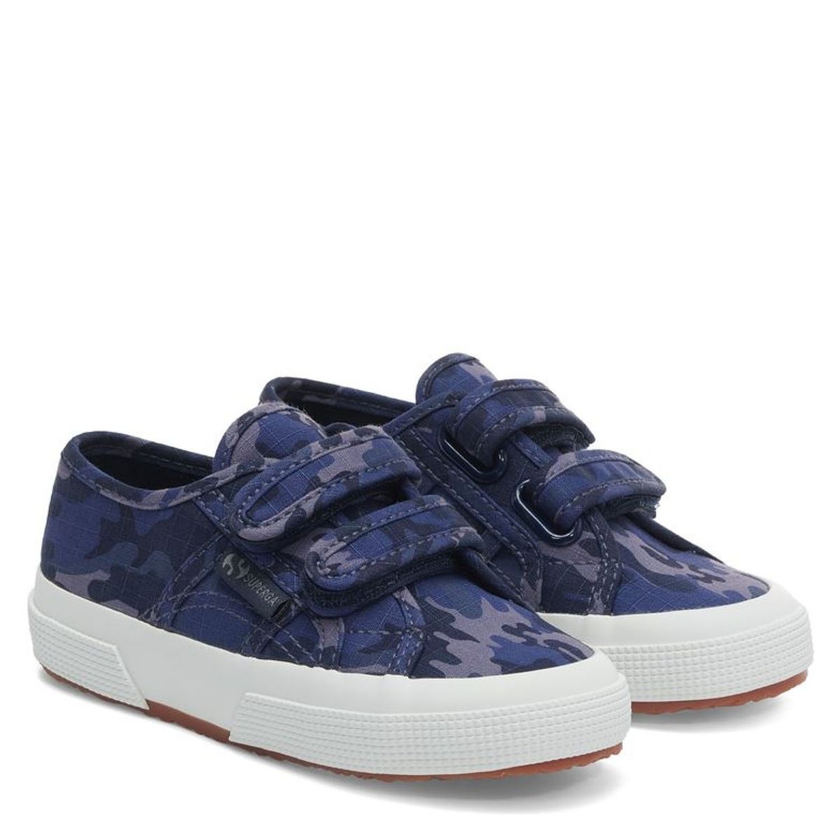 SUPERGA - Camo Zapatilla Urbana Niño Azul (22 a 34) Superga