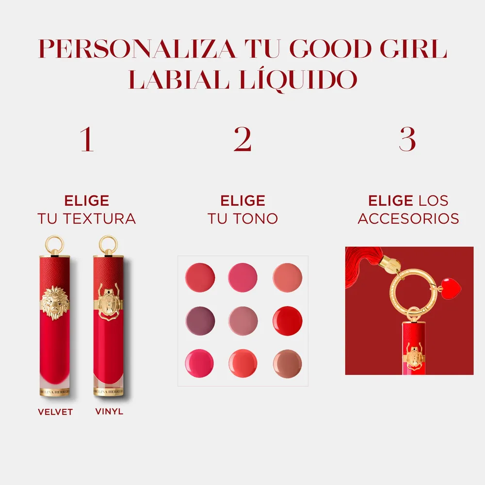 Carolina Herrera Good Girl Liquid Lipstick Velvet 544 Something Fierce, foto 7