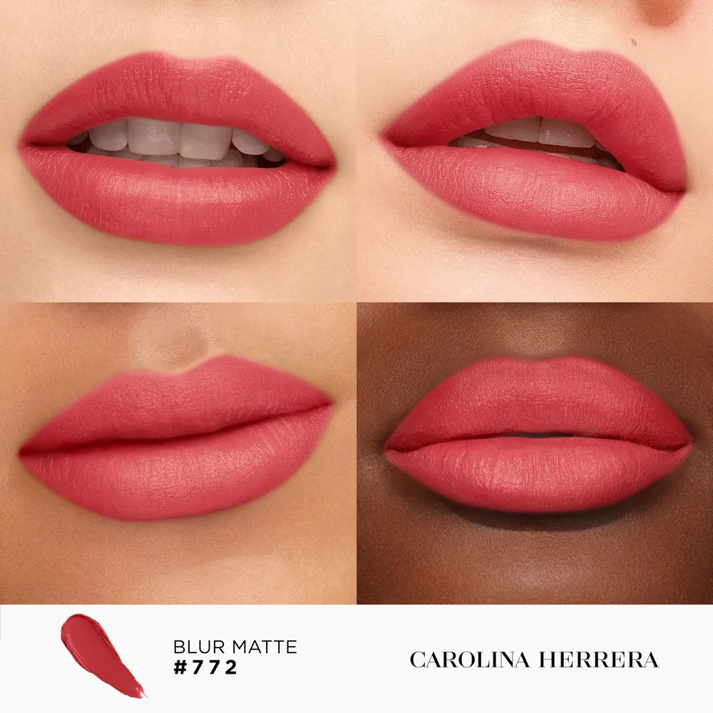 Carolina Herrera Fabulous Kiss Lipstick Blur Matte 772 Slay Nude, foto 4