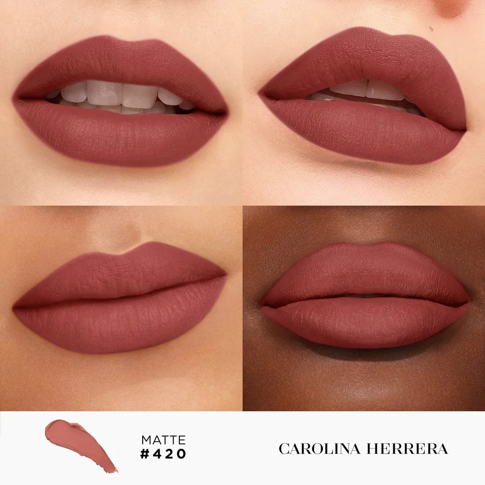 Carolina Herrera Fabulous Kiss Lipstick Matte 420 Lucky Luck, foto 4