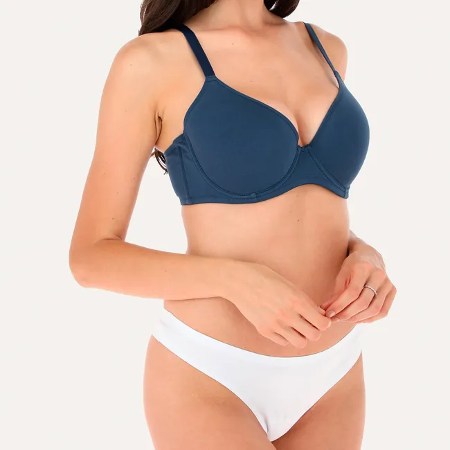 FLORES - Pack de 2 Sostenes con Copa Mujer Flores