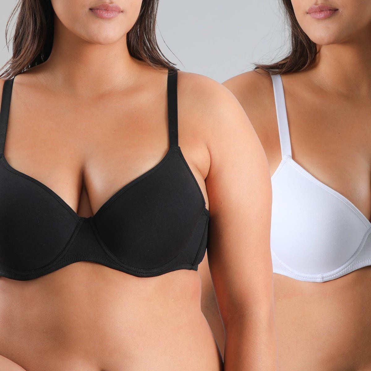 FLORES - Pack de 2 Sostenes con Copa Mujer Flores