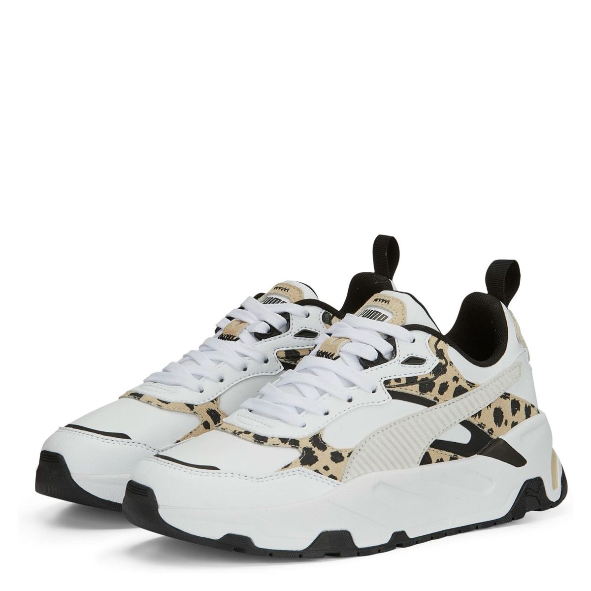 PUMA - Trinity Animal Zapatilla Urbana Mujer Blanco Puma