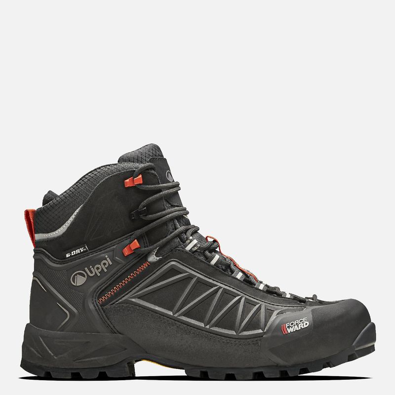LIPPI - Brav E Zapatillas Outdoor Hombre Negro Lippi