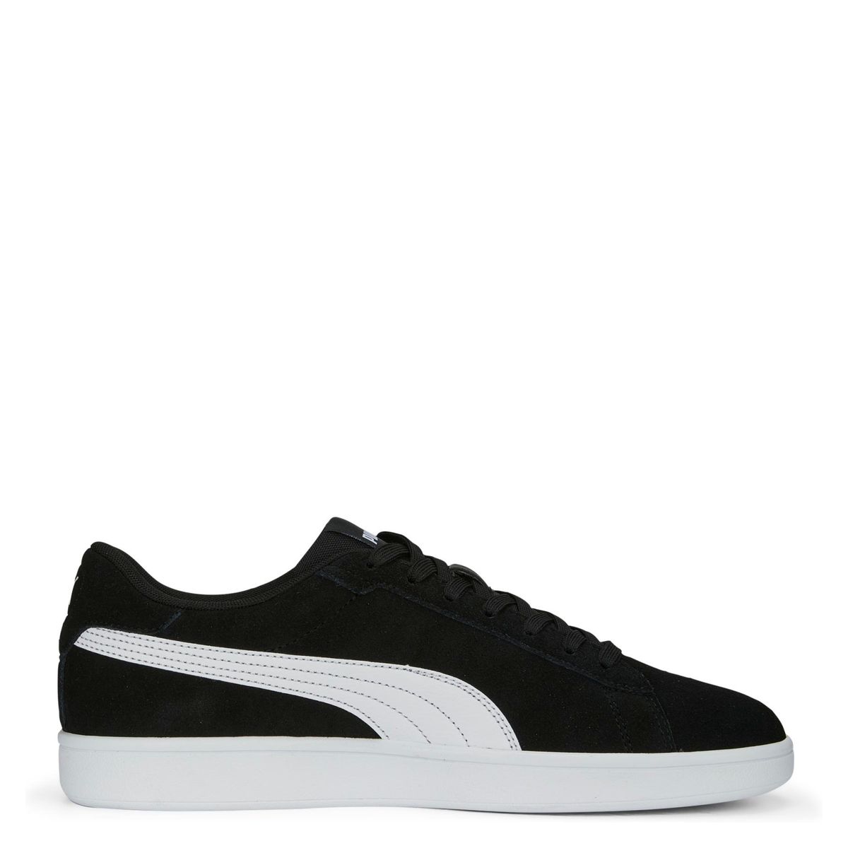 PUMA - Smash 3,0 Zapatilla Urbana Hombre Cuero Negro Puma