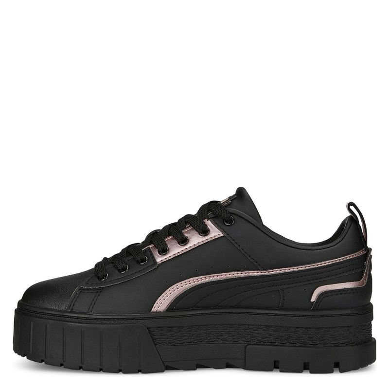 PUMA - Mayze Ut Metallic Zapatilla Urbana Mujer Negro Puma