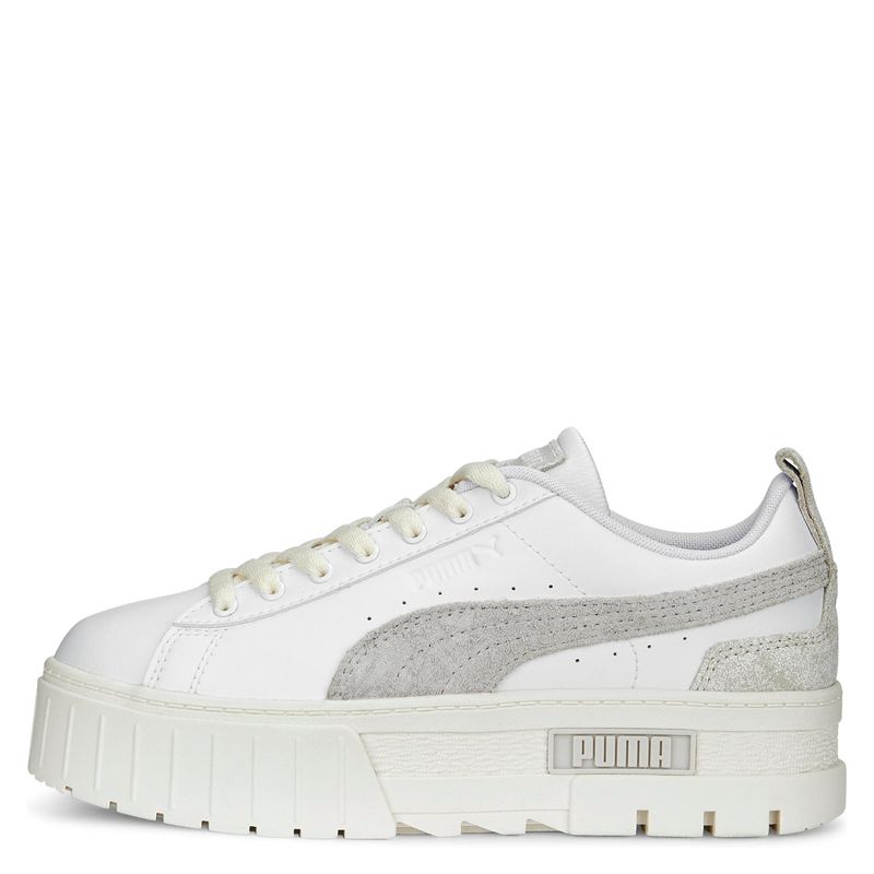 PUMA - Mayze Thrifted Zapatilla Urbana Plataforma Mujer Blanca Puma