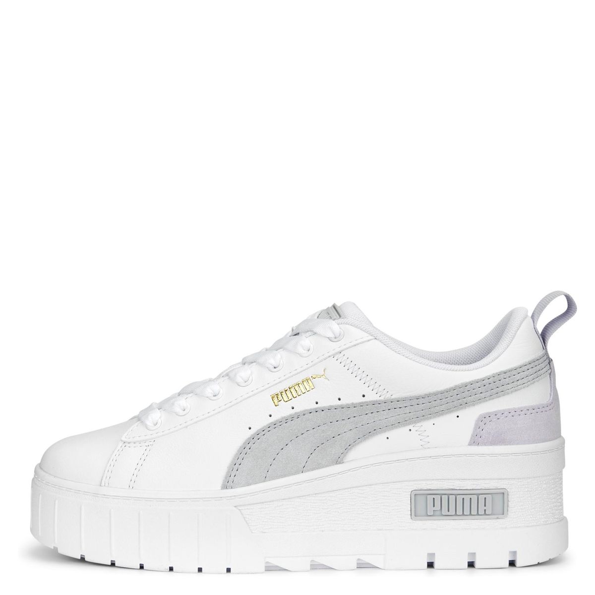 PUMA - Mayze Wedge Pastel Zapatilla Urbana Plataforma Mujer Blanca Puma