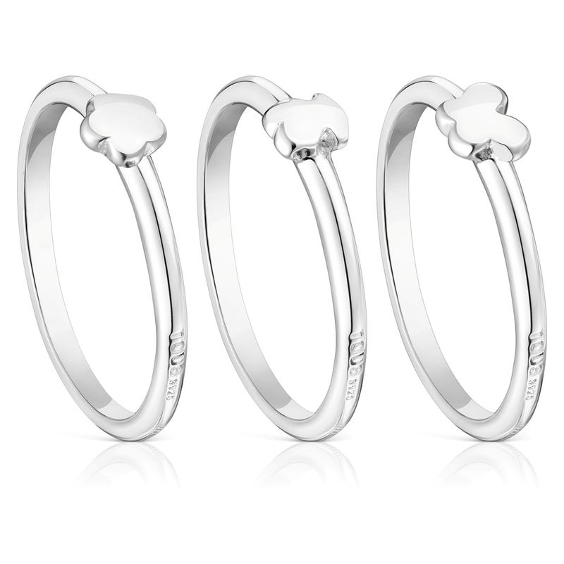 TOUS - Anillo De Plata Mujer Tous