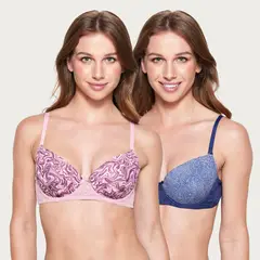 PALMERS - Pack De 2 Sostenes Soft Mujer