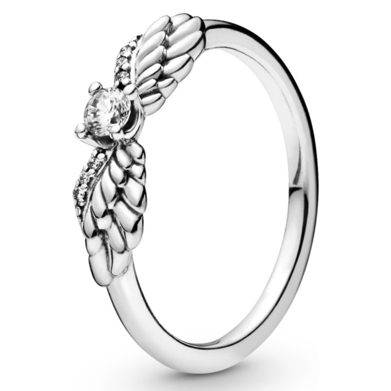 PANDORA - Anillo Alas De Ángel Brillantes Mujer Pandora