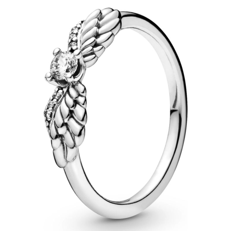 PANDORA - Anillo Alas De Ángel Brillantes Mujer Pandora
