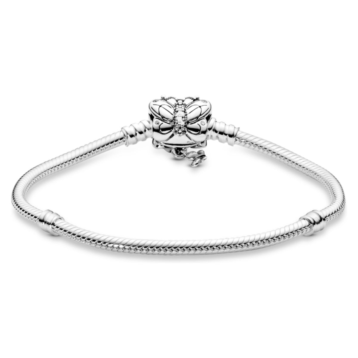 PANDORA - Pulsera de Plata Momentos Mariposa Decorativa Mujer Pandora